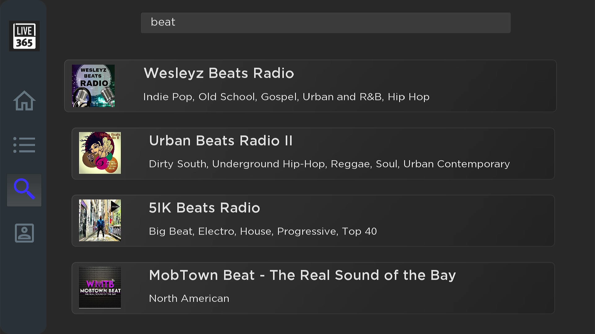 Live365 Roku Tv Channel Live365 Release Notes